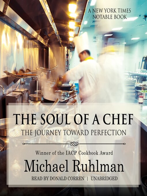 Michael Ruhlman创作的The Soul of a Chef作品的详细信息 - 可供借阅